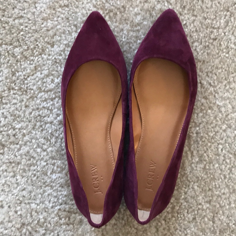 J.Crew Factory Suede Flats